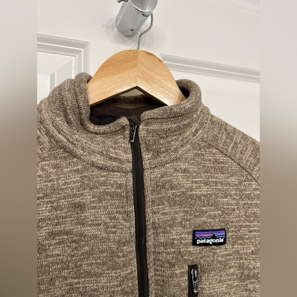 Patagonia Mens Better Sweater Quarter Zip in Pale Khaki - Picture 5 of 8